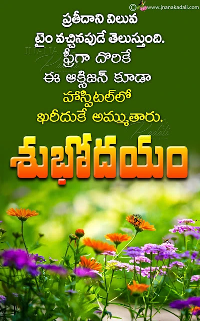 telugu messages, good morning quotes in telugu, famous words on life in telugu, best good morning quotes